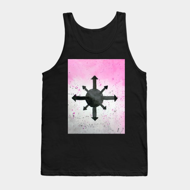 Chaos Star Tank Top by lindaursin